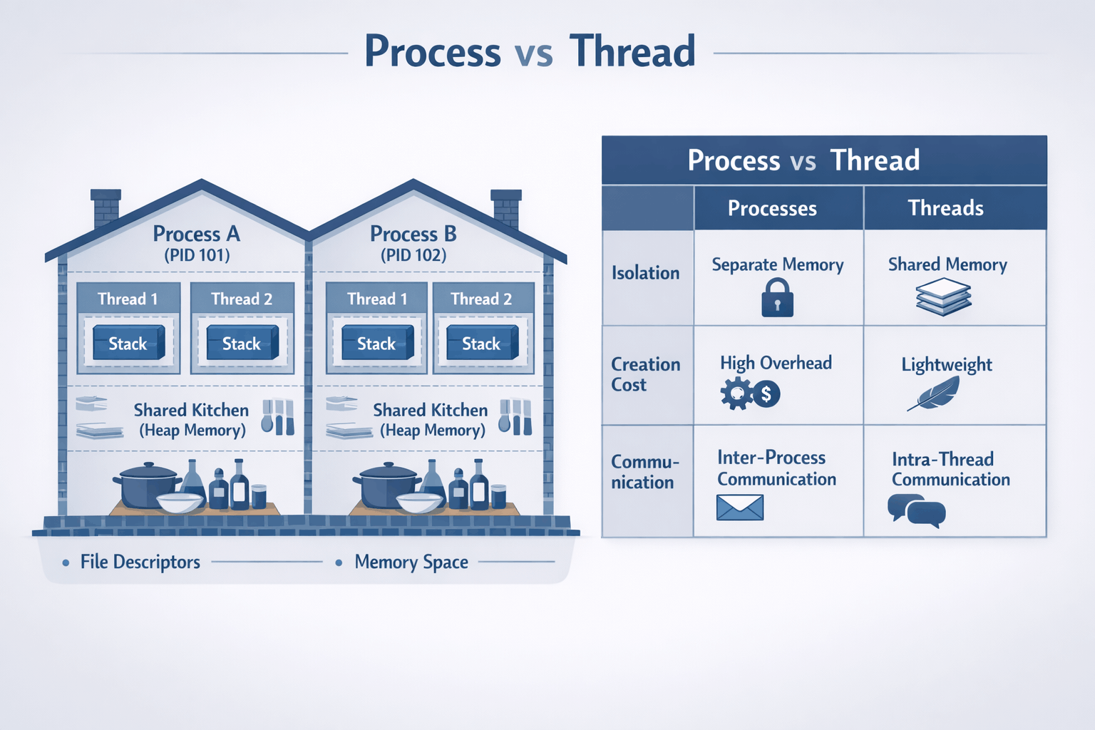 Process vs Thread - The Foundation Every Backend Engineer Must Know